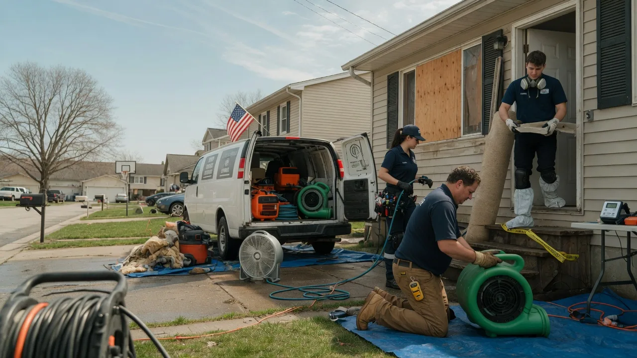 Water Damage Restoration in Palmyra, WI near me